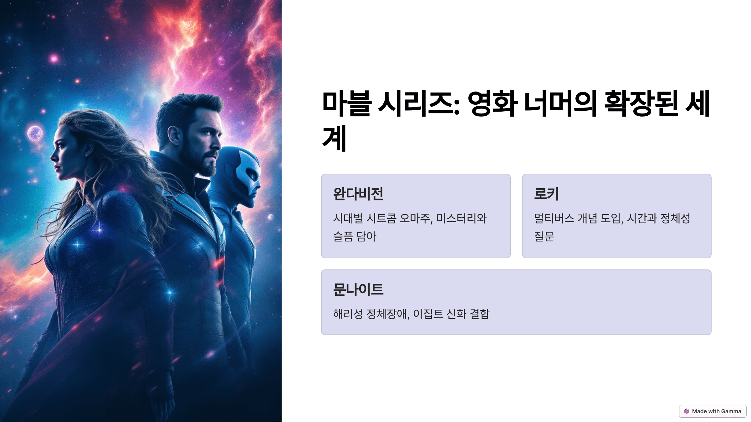 디즈니+마블시리즈