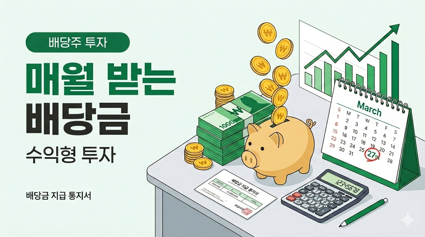 배당금,수익형투자,배당주추천