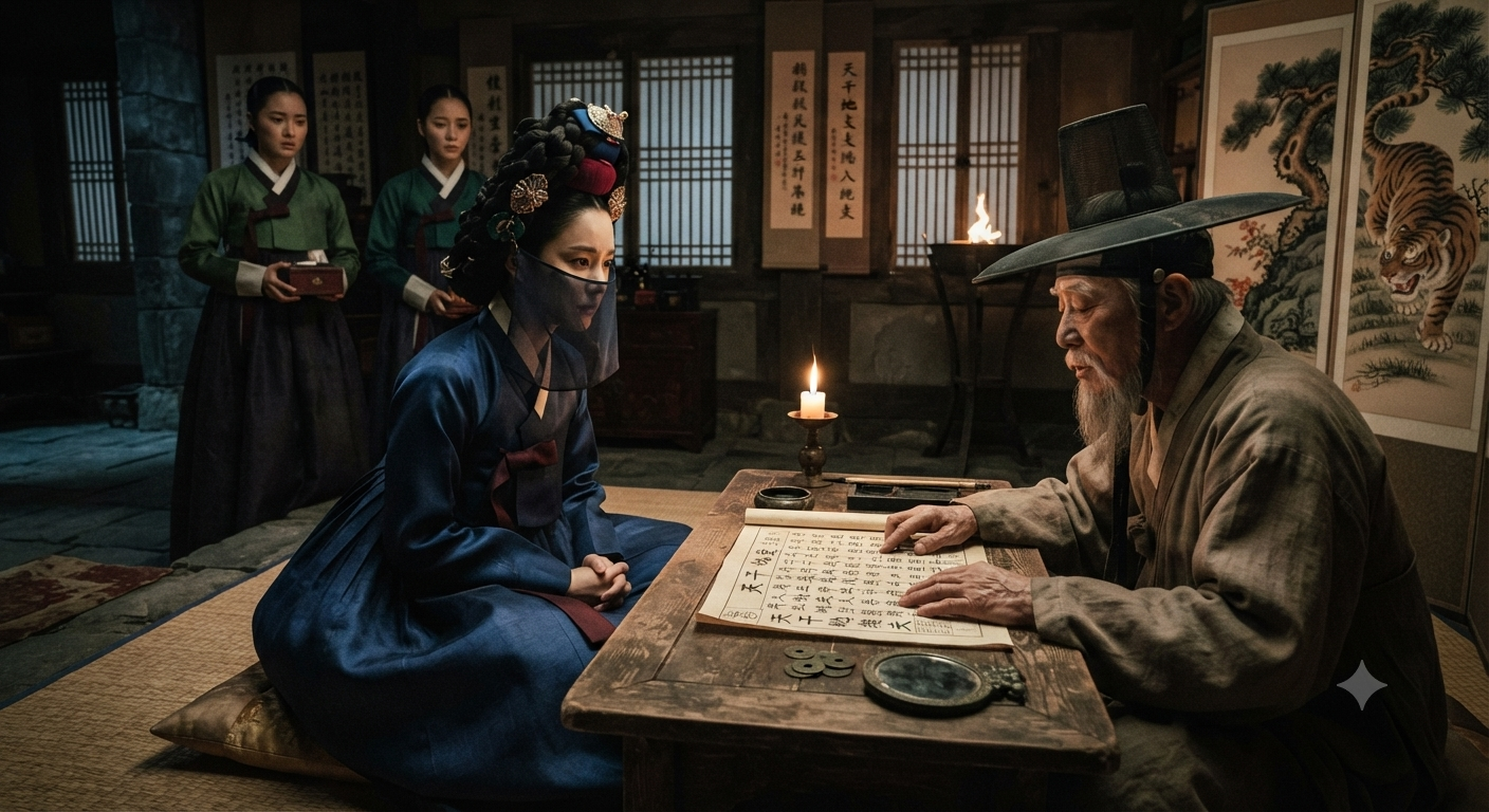 사주를 물으러 온 조선 왕실 사람