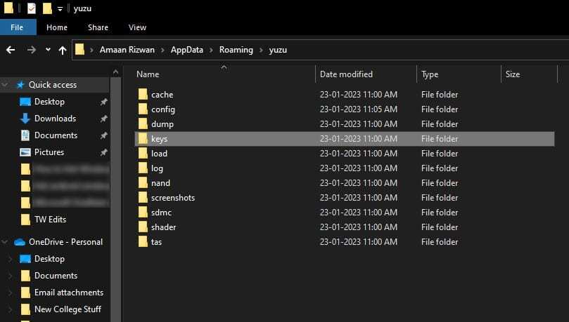 윈도우 app data 폴더에 동물의숲을 위한 키 파일 위치