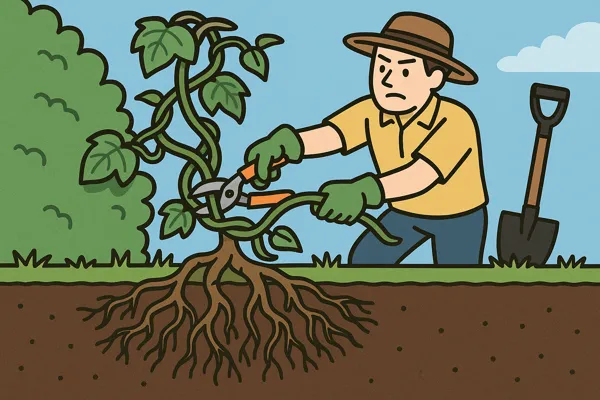 칡넝쿨 제거 방법과 뿌리 관리 비법8