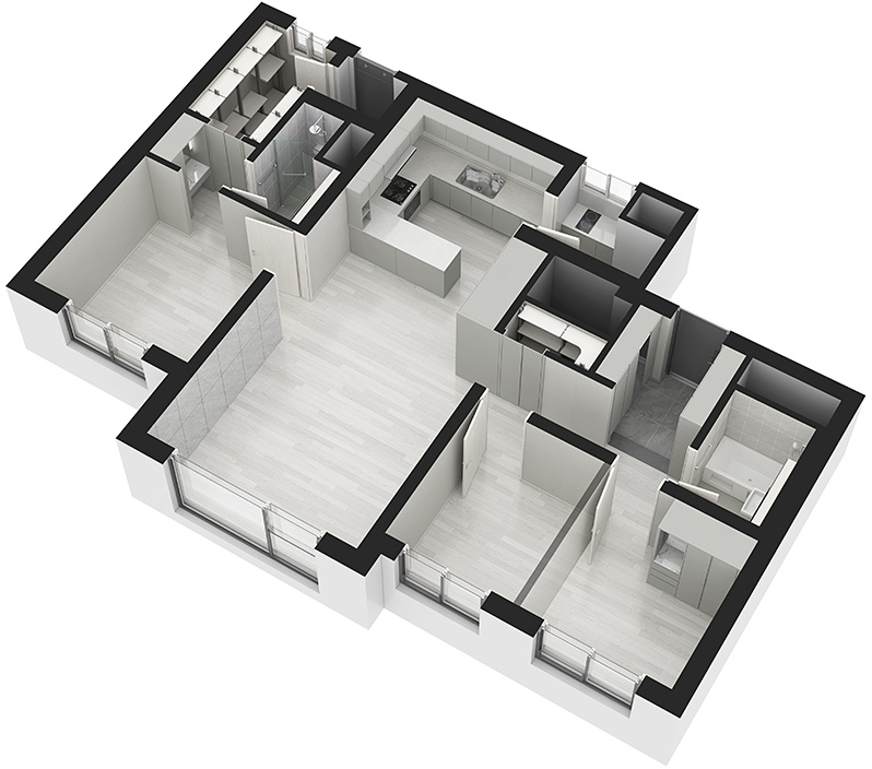 연신내 양우내안애 퍼스티지 평면도 74B