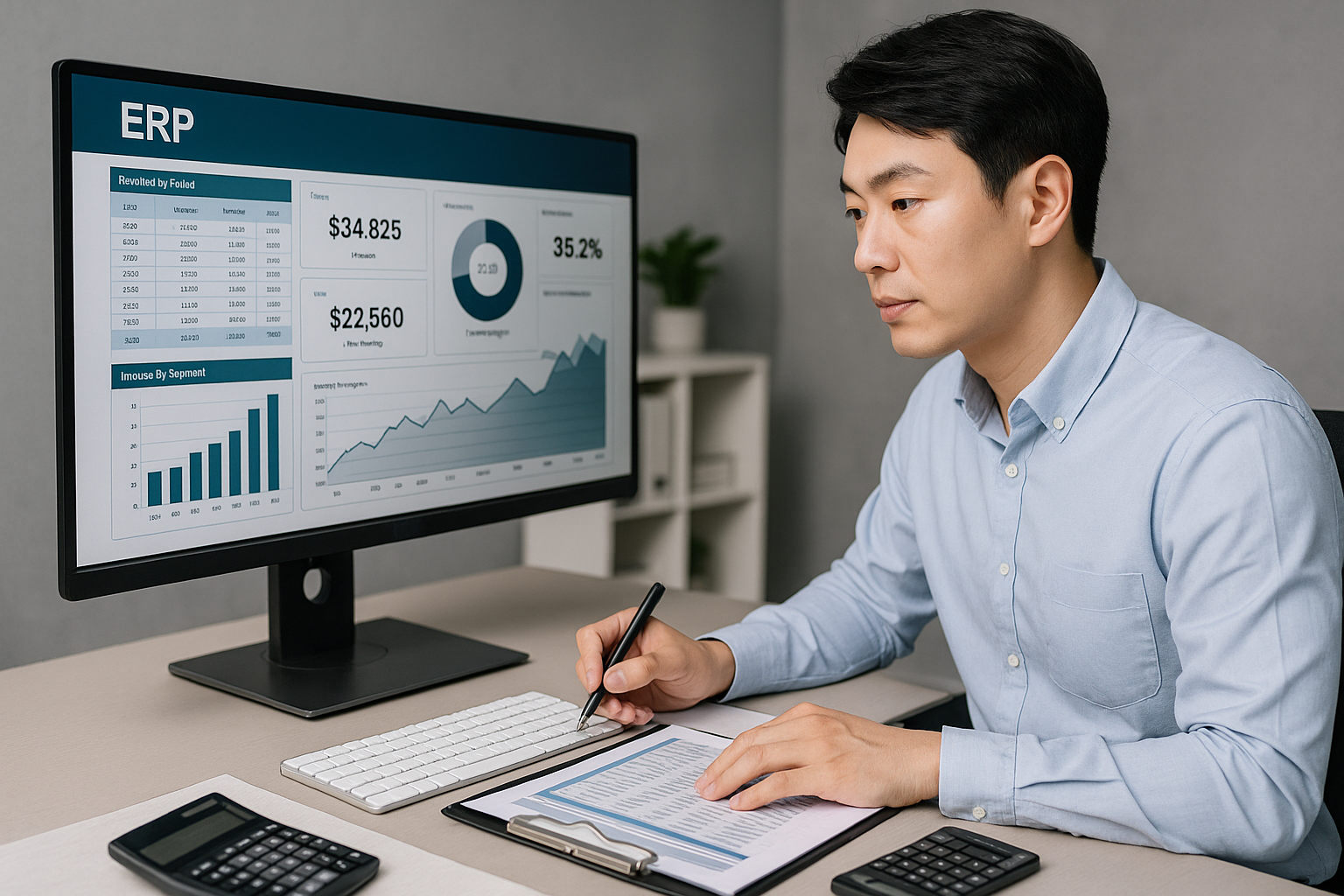 ERP(기업 자원관리 시스템)의 회계 데이터 점검