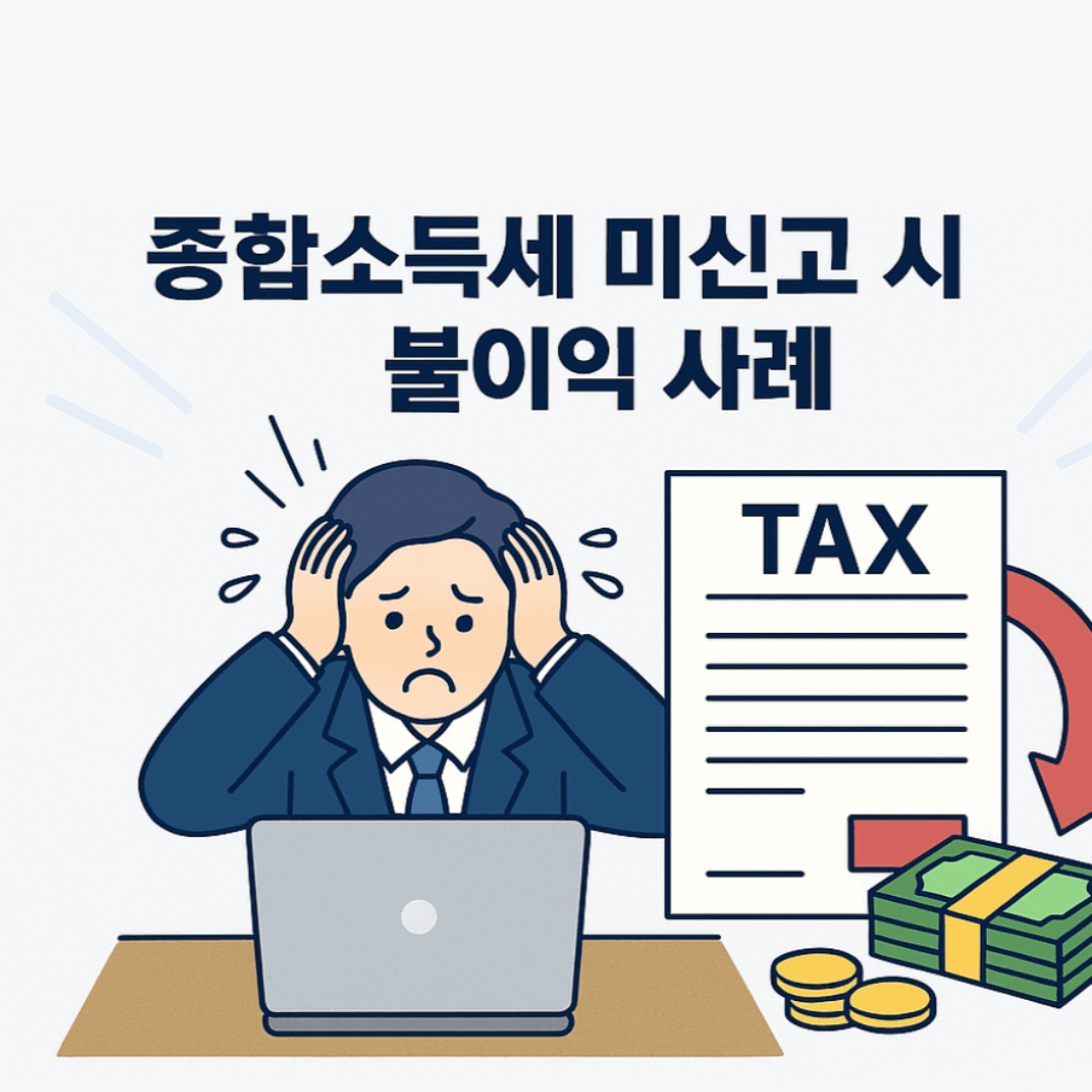 종합소득세 미신고 시 불이익 사례 총정리