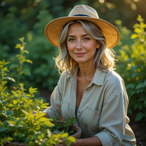 갱년기 여성 영양제 이미지