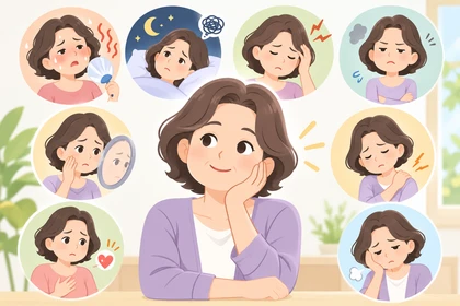 갱년기증상으로 나타나는 신체 변화13