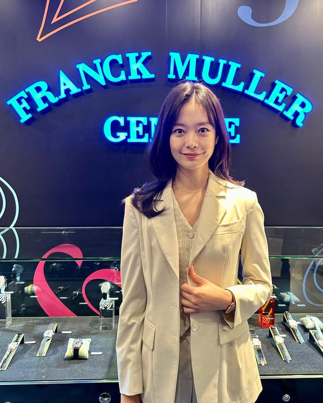 전소민과 프랭크뮬러 시계