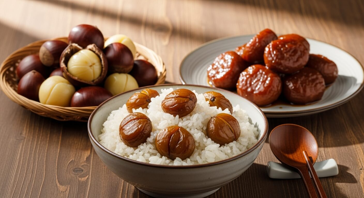 한국 밤 품종의 구조적 특징