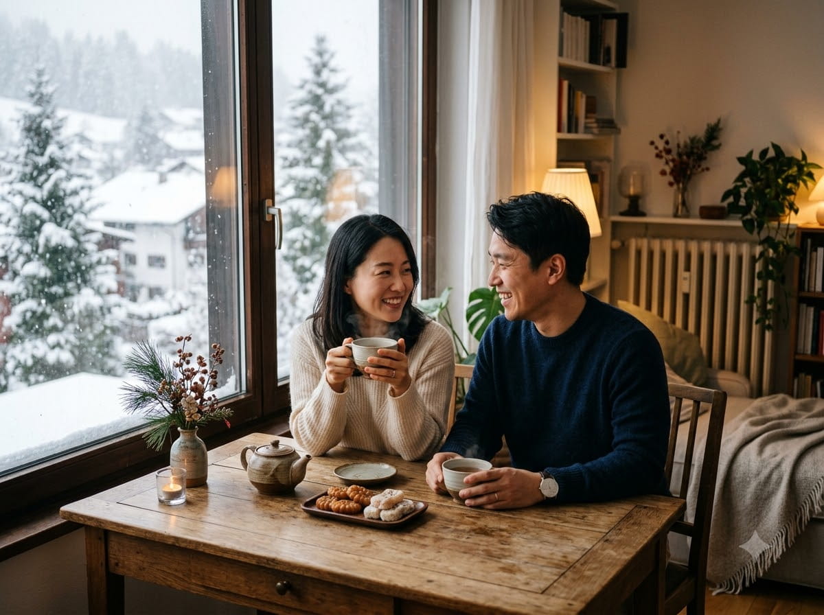 1. 겨울철에 따뜻한 허브차가 생각나는 이유
