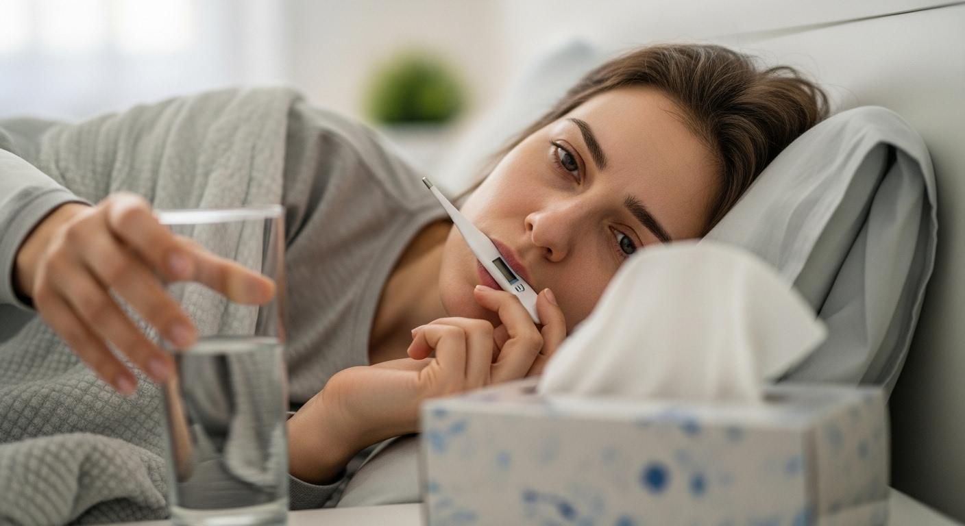 독감 증상 목 쉼