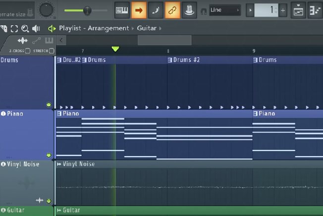 FL Studio 실행화면