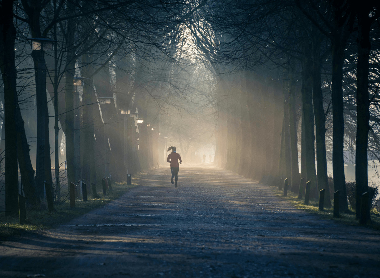 공복 유산소 아침 달리기