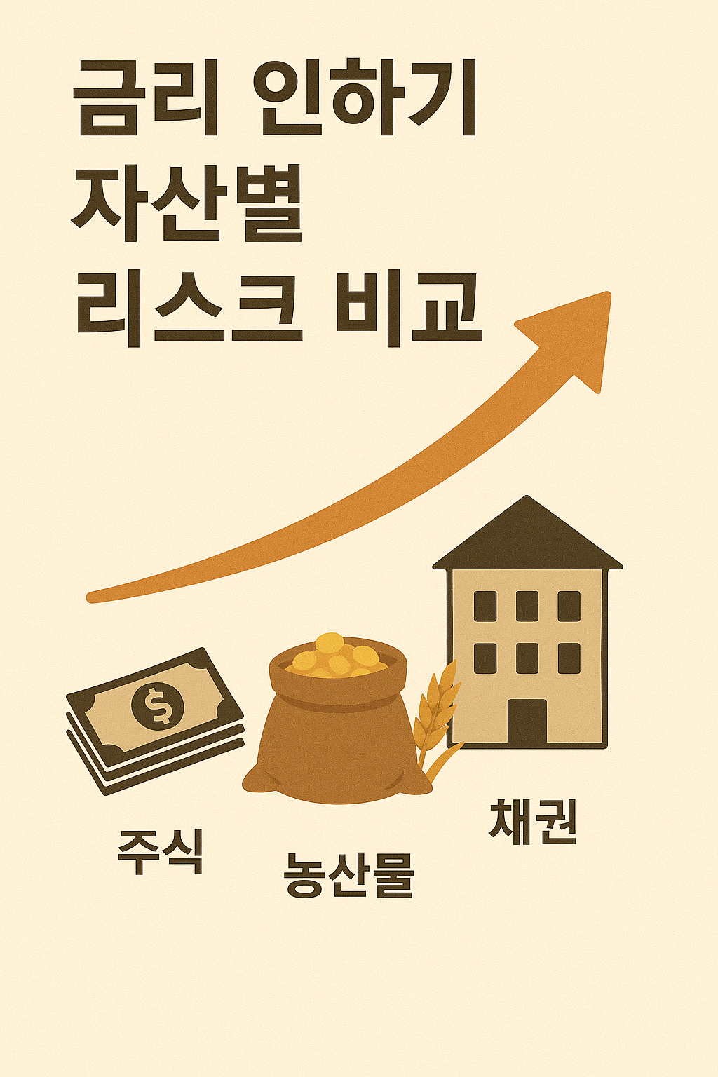 금리 인하기 자산별 리스크 비교