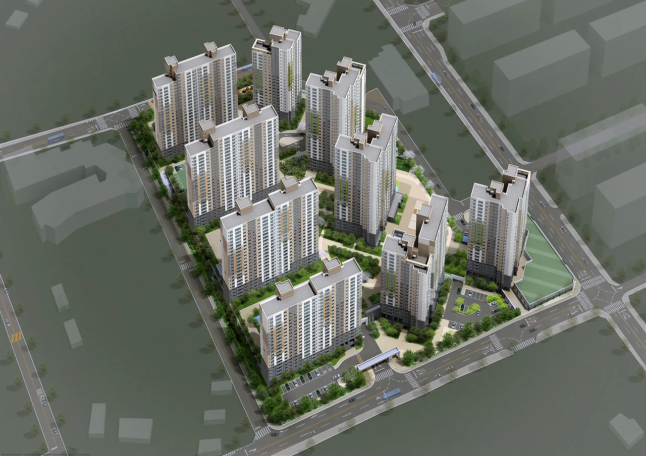 201402_충남 천안시 서북구 백석동 공동주택(아파트) 부지조성 [천안백석3차아이파크 아파트]