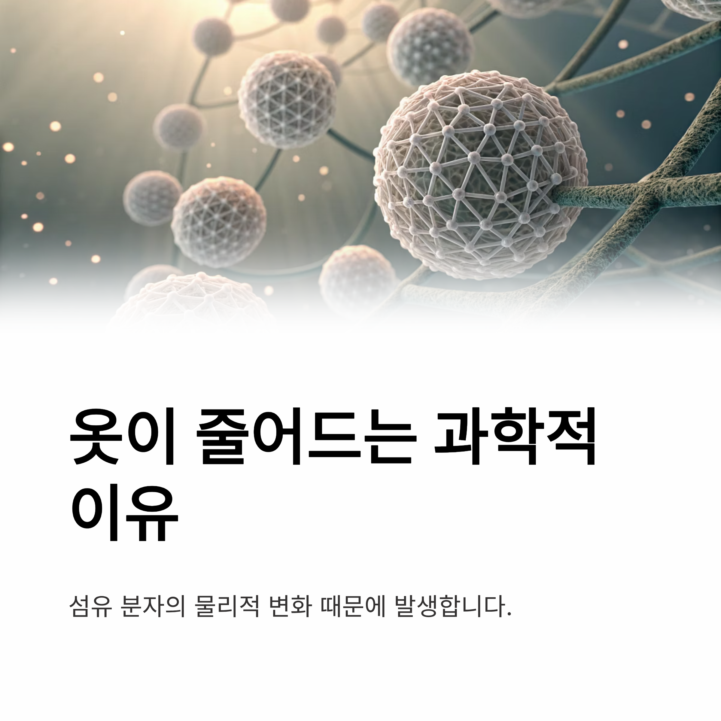 세탁 후 옷이 줄어드는 이유 및 올바른 세탁법 &ndash; 섬유 과학부터 소재별 맞춤 기술까지 완벽 해결!