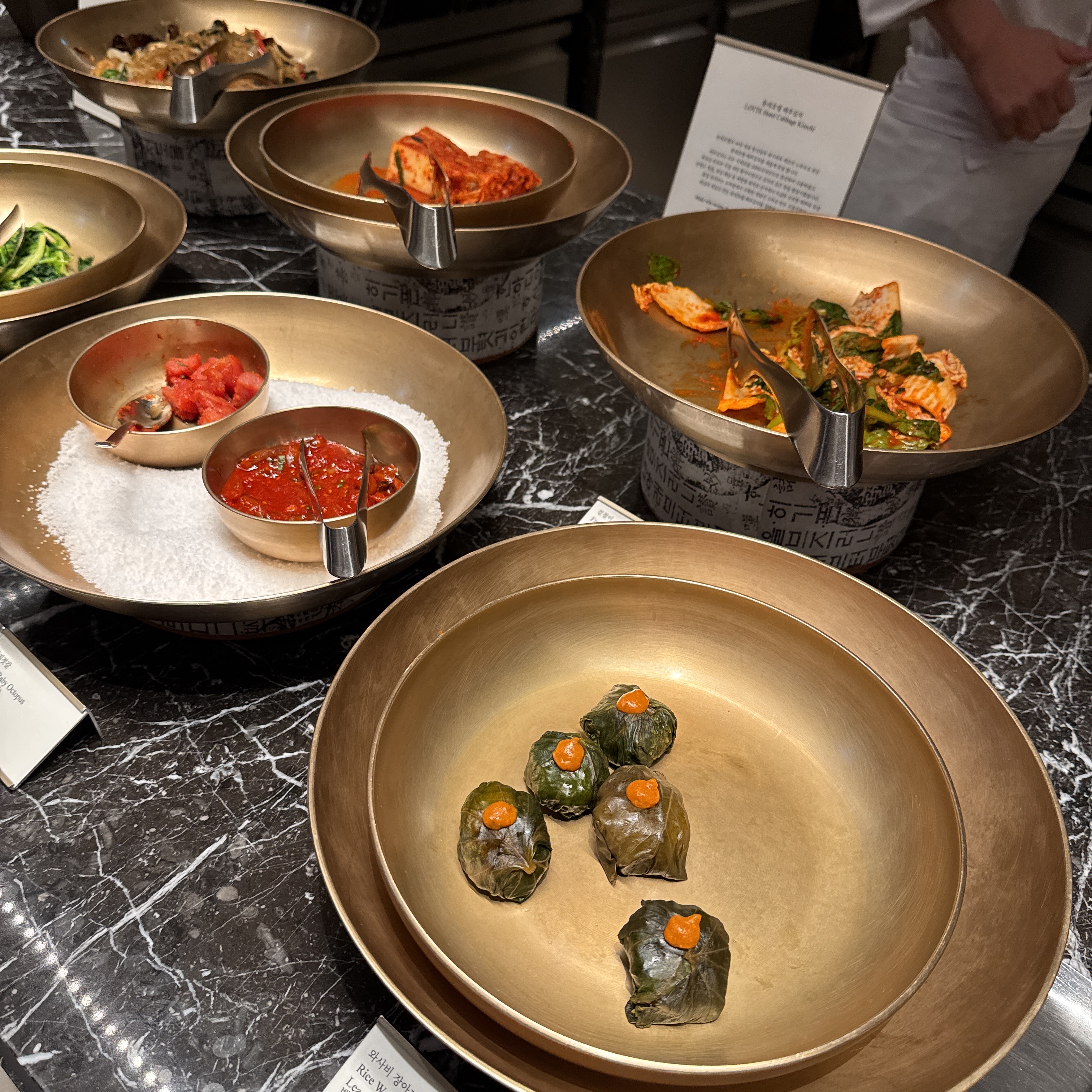 잠실롯데호텔 월드 라세느 뷔페-한식