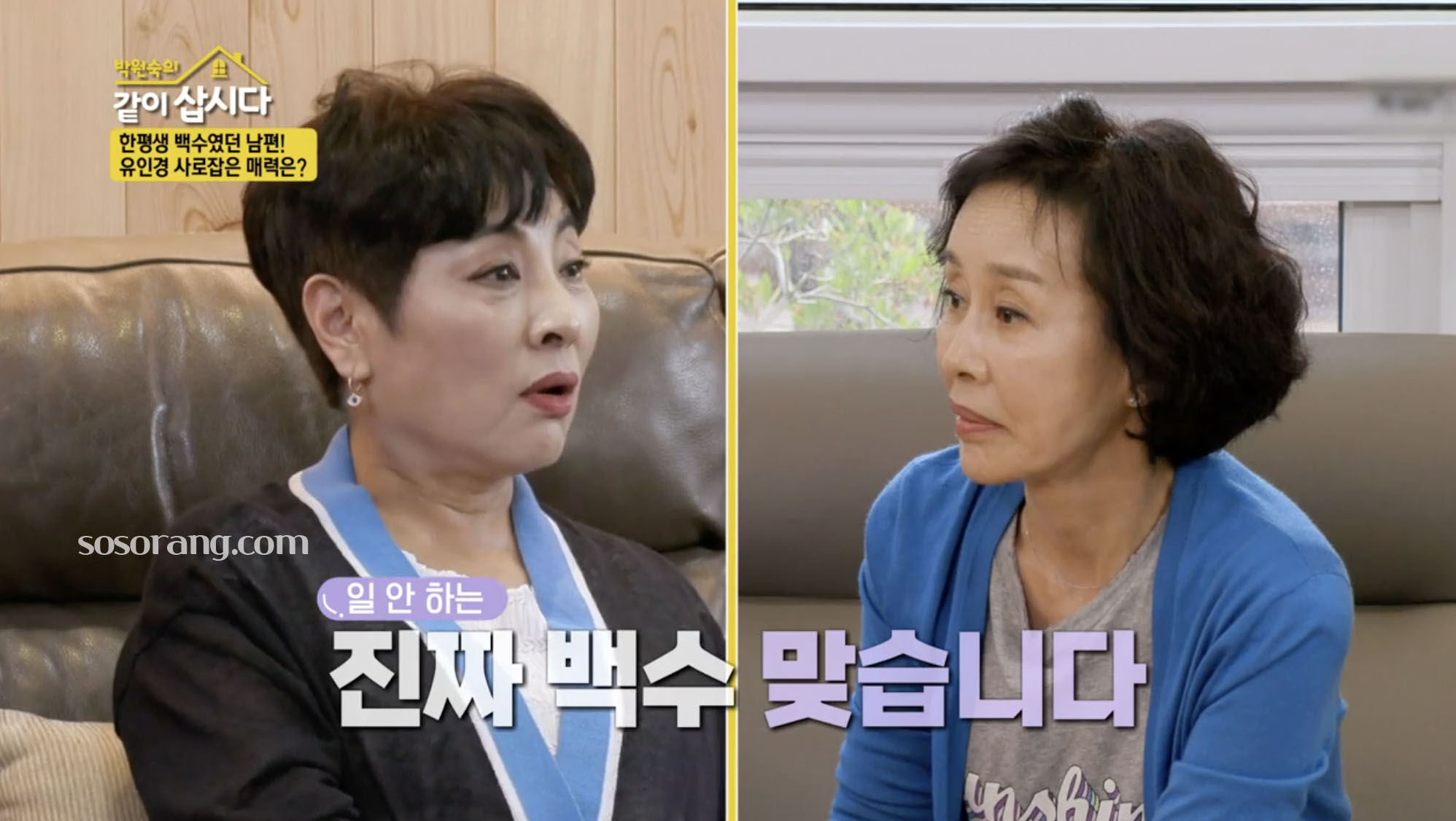 유인경 남편 정진모 관련 이야기 장면
