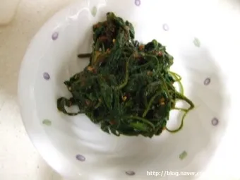 고추잎 나물 무침 건강한 봄나물 반찬 만들기_18