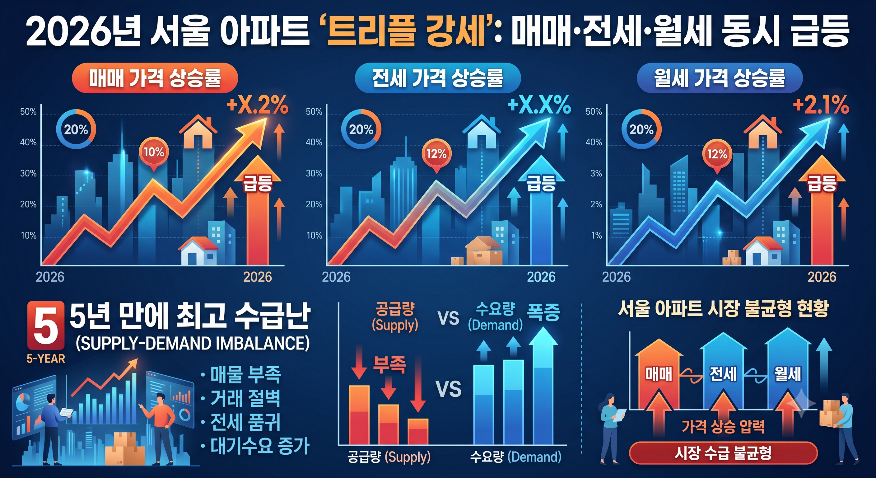 '트리플 강세' 5년 만에 최고 수급난 총정리