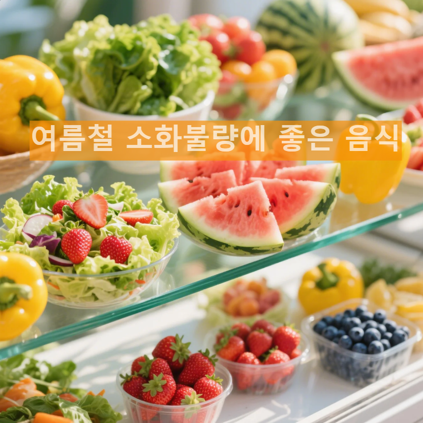 여름철 소화불량에 좋은 음식