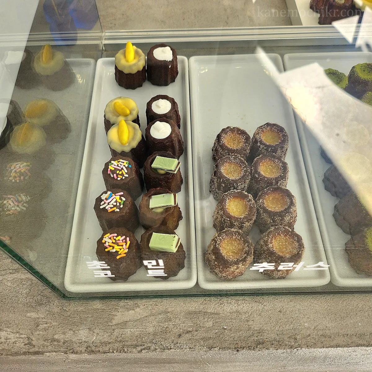 키킥서울-까눌레종류