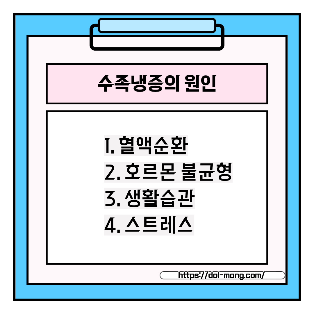 수족냉증의 원인
