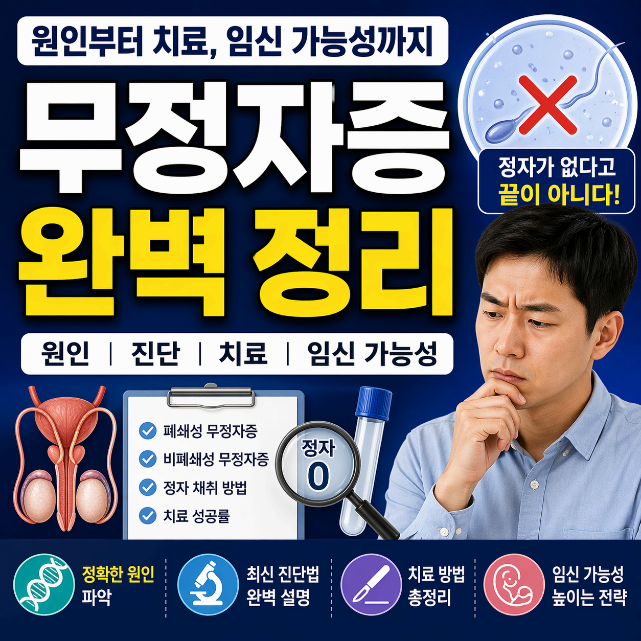무정자증