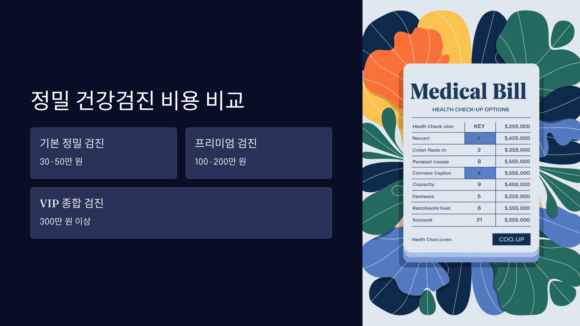 정밀 건강검진 필수 가이드