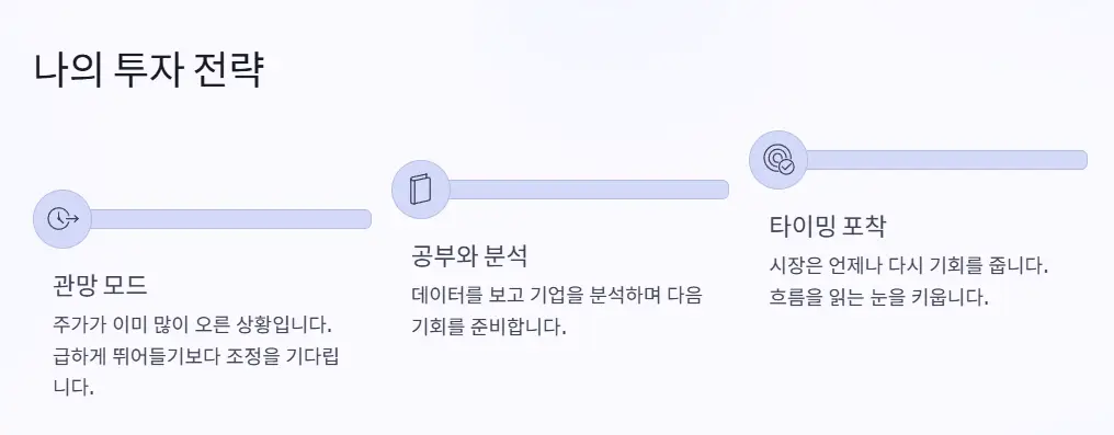 개인적 투자 전략