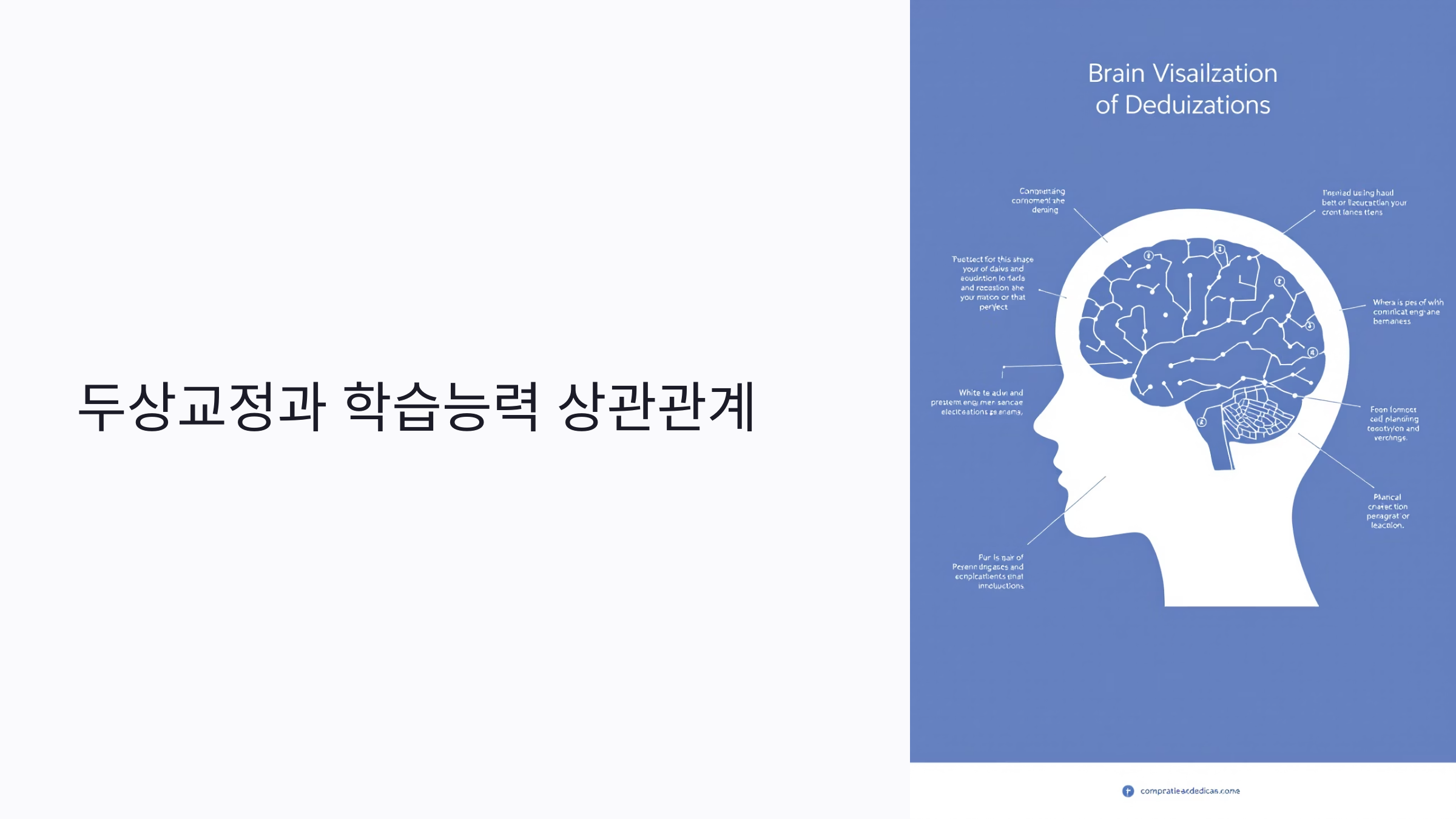 두상교정과 학습능력 상관관계 : 집중력&middot;사례&middot;전문가 의견까지