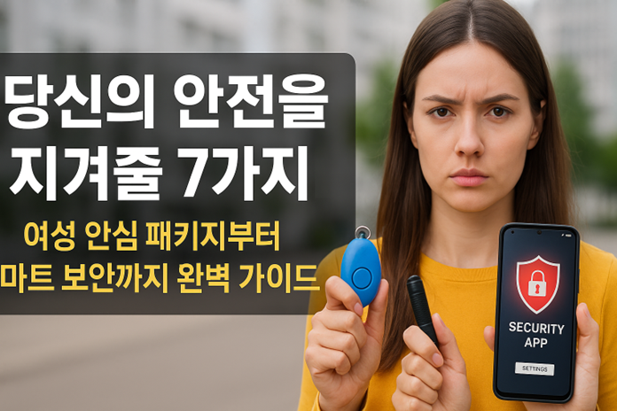 당신의 안전을 지켜줄 7가지! 여성 안심 패키지부터 스마트 보안까지 완벽 가이드 관련1