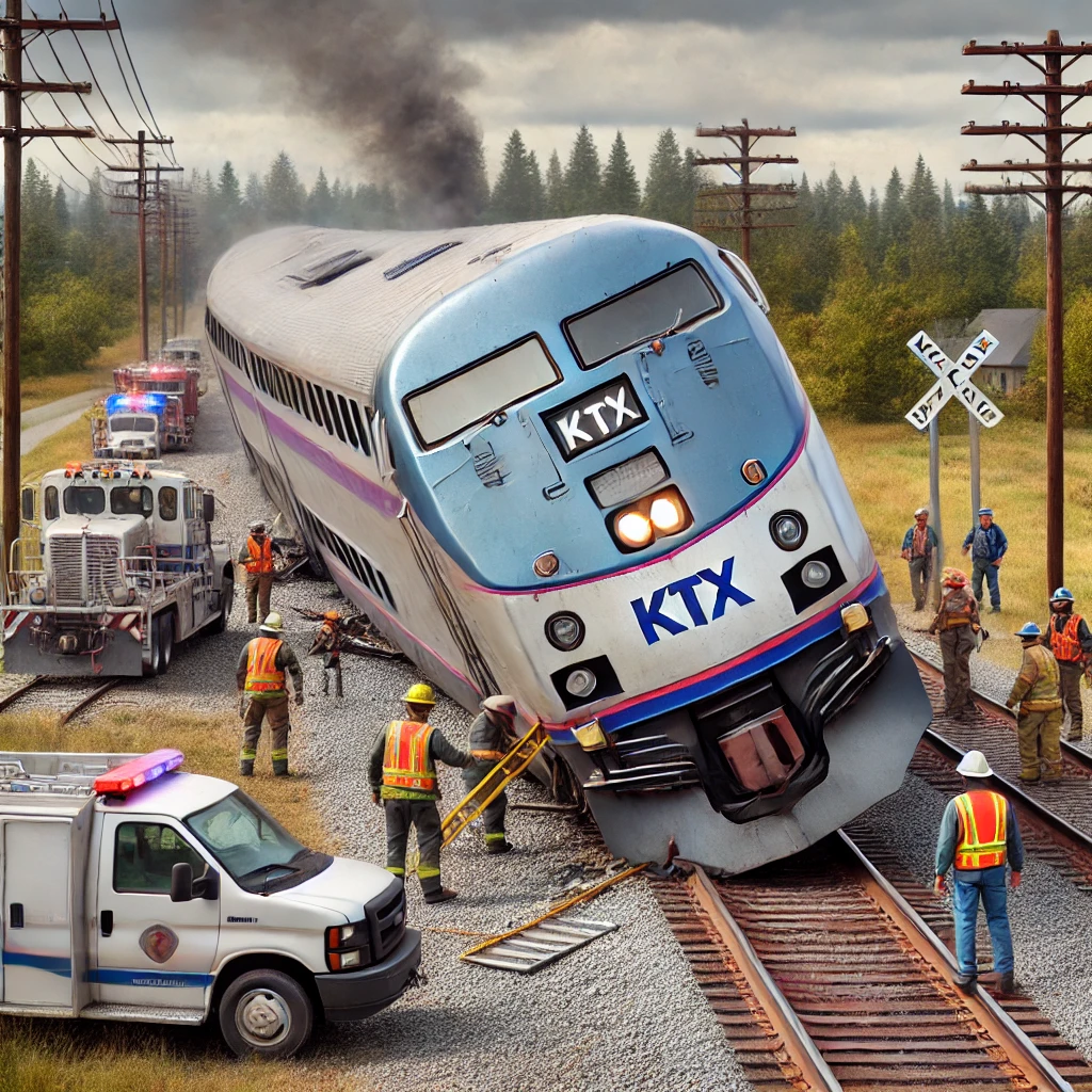 KTX 탈선사고 경위(2024 8월 18일)