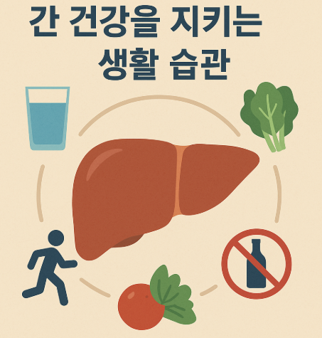 간 건강에 좋은 요소 사진