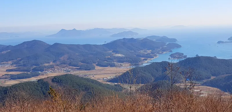 남해 창선도 대방산