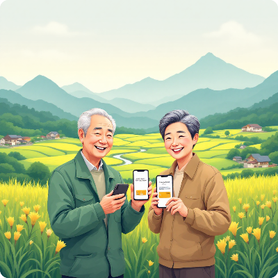 순창군 농어촌 기본소득 이미지