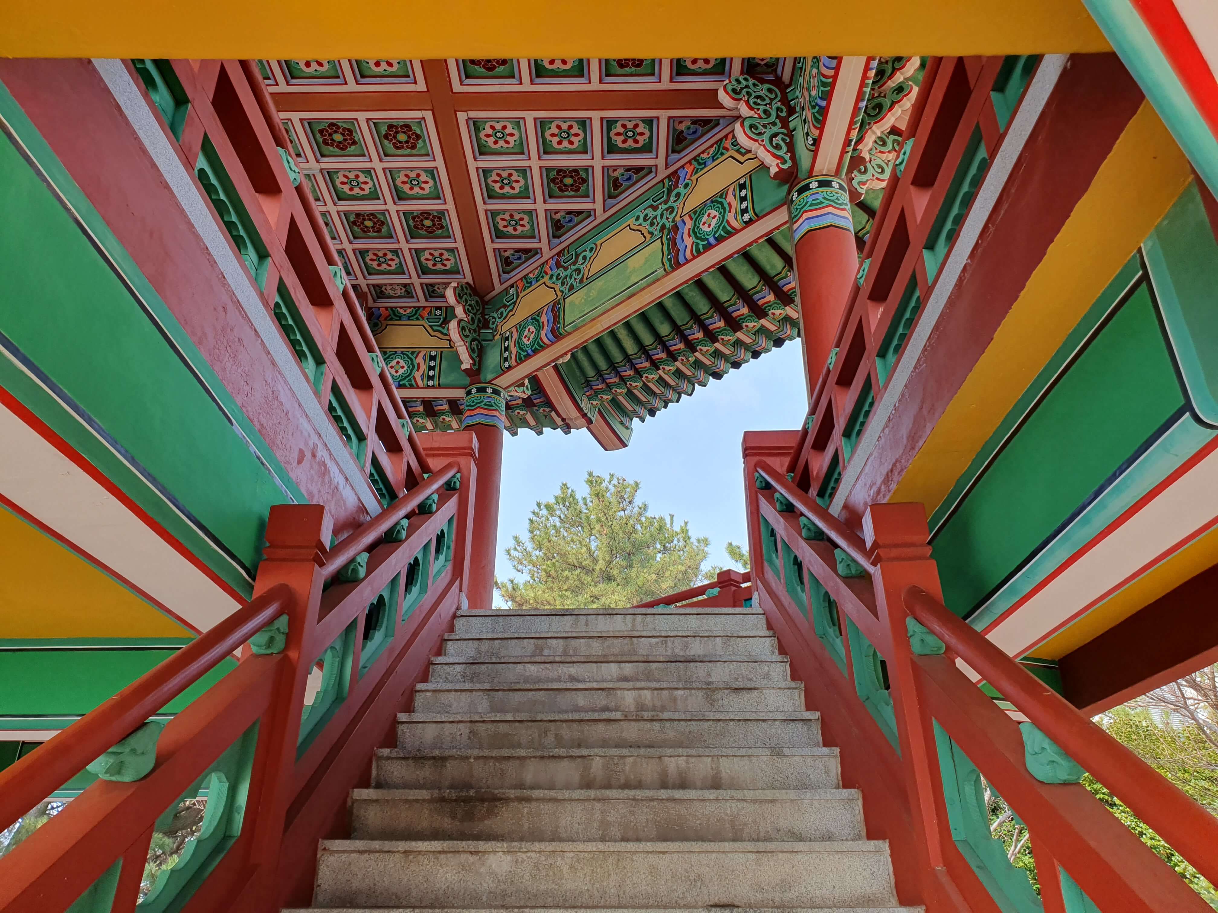 해월정 공영주차장(해운대 달맞이고개) 해월정 1층에서