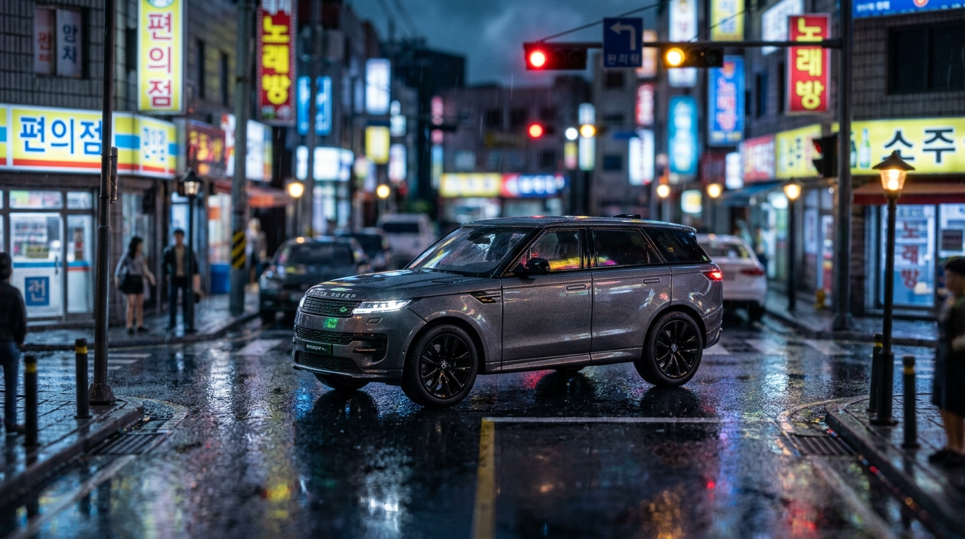 레인지로버 스포츠 P550e PHEV 2025 도심 전기 주행