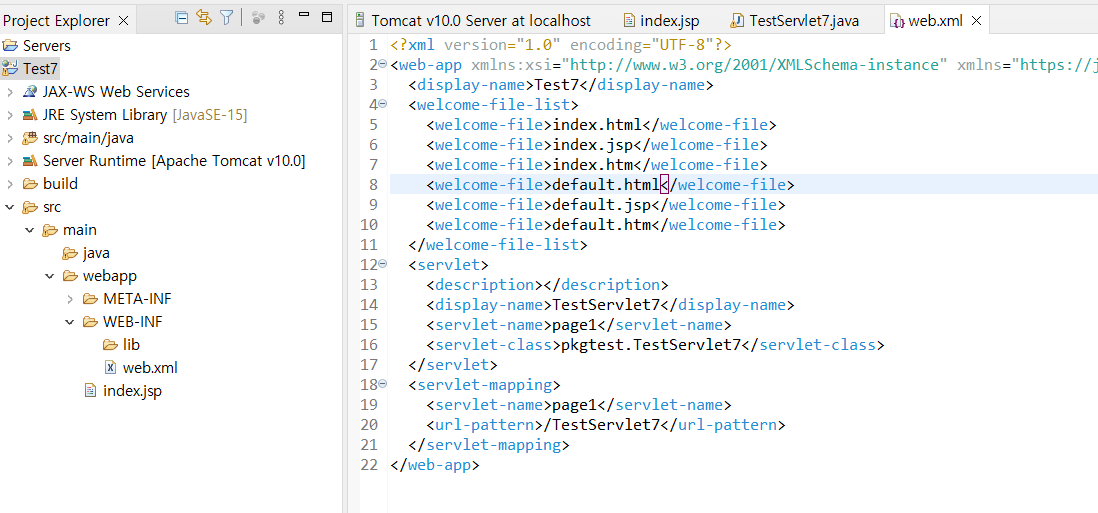 servlet mapping