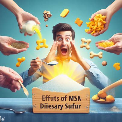 MSM(식이유황)의 놀라운 효과와 주의해야 할 부작용