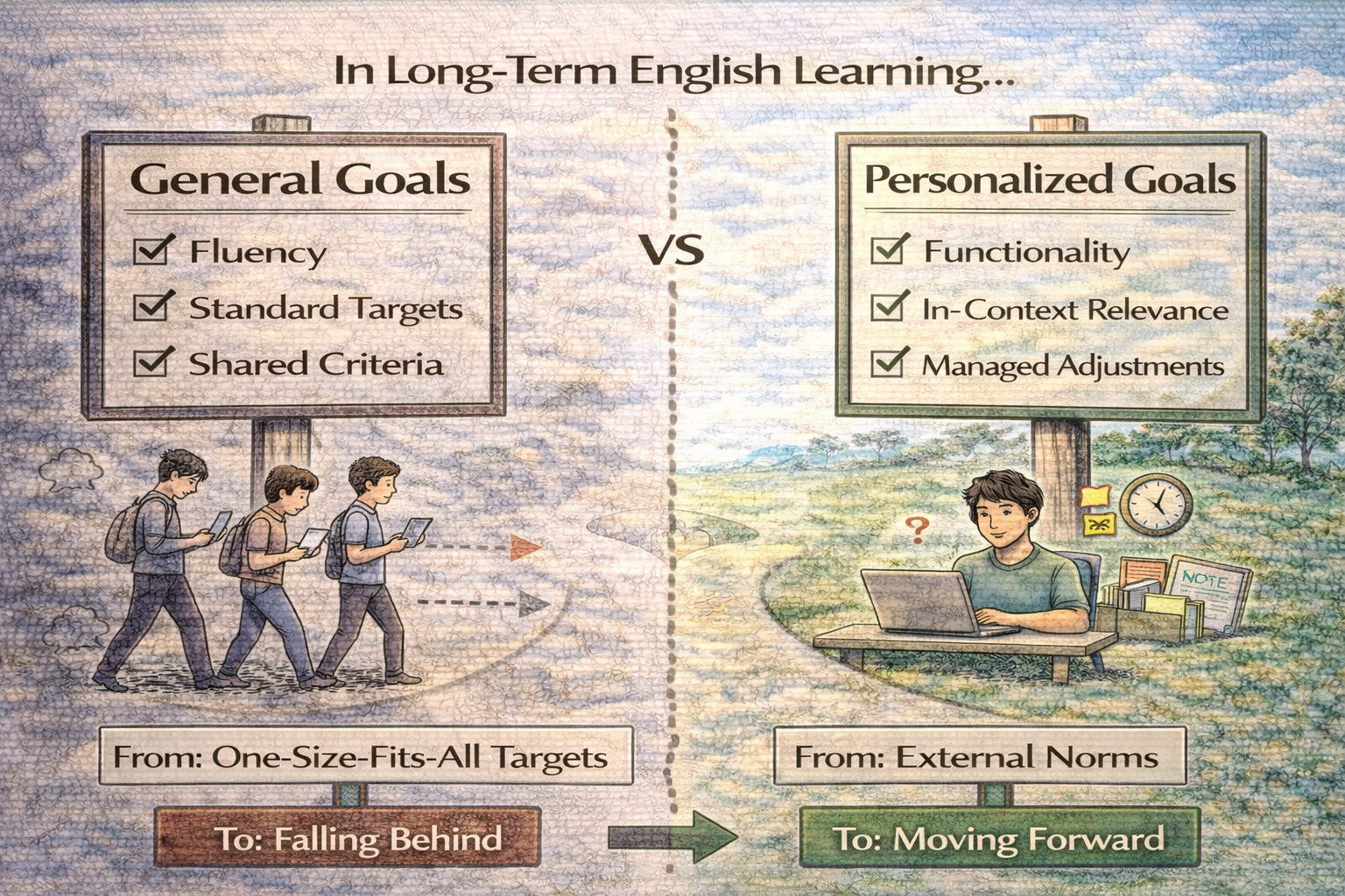 왜 장기 학습에서 목표는 다시 ‘개인화’되어야 하는가