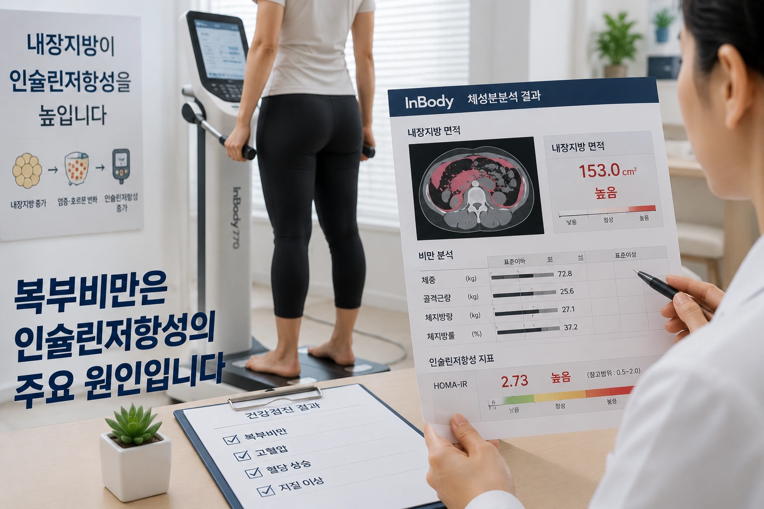 건강검진에서 시작되는 인슐린저항성 경고