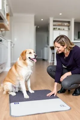 강아지가 배변 패드 근처에만 배변하는 이유