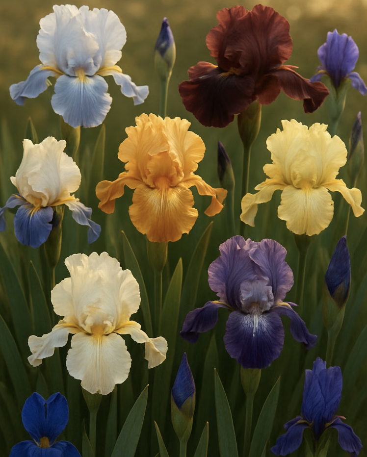 붓꽃의 다채로운 얼굴들