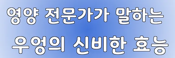 영양 전문가가 말하는 우엉의 신비한 효능