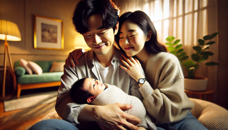 남편-아내-아기