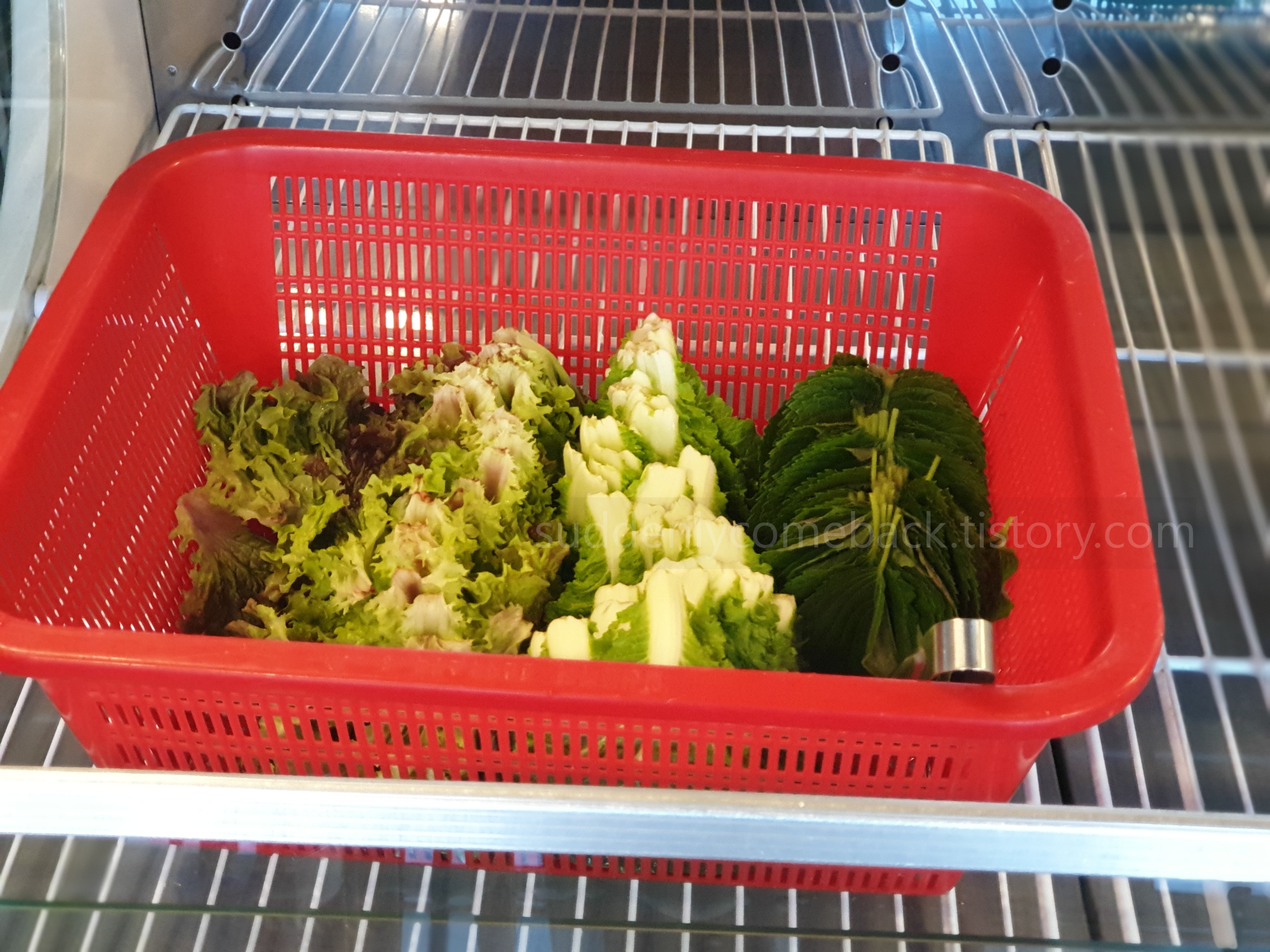 상추-셀프바-횟집