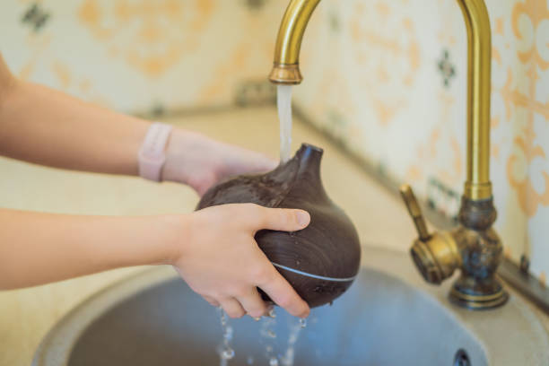 가습기 청소 사진