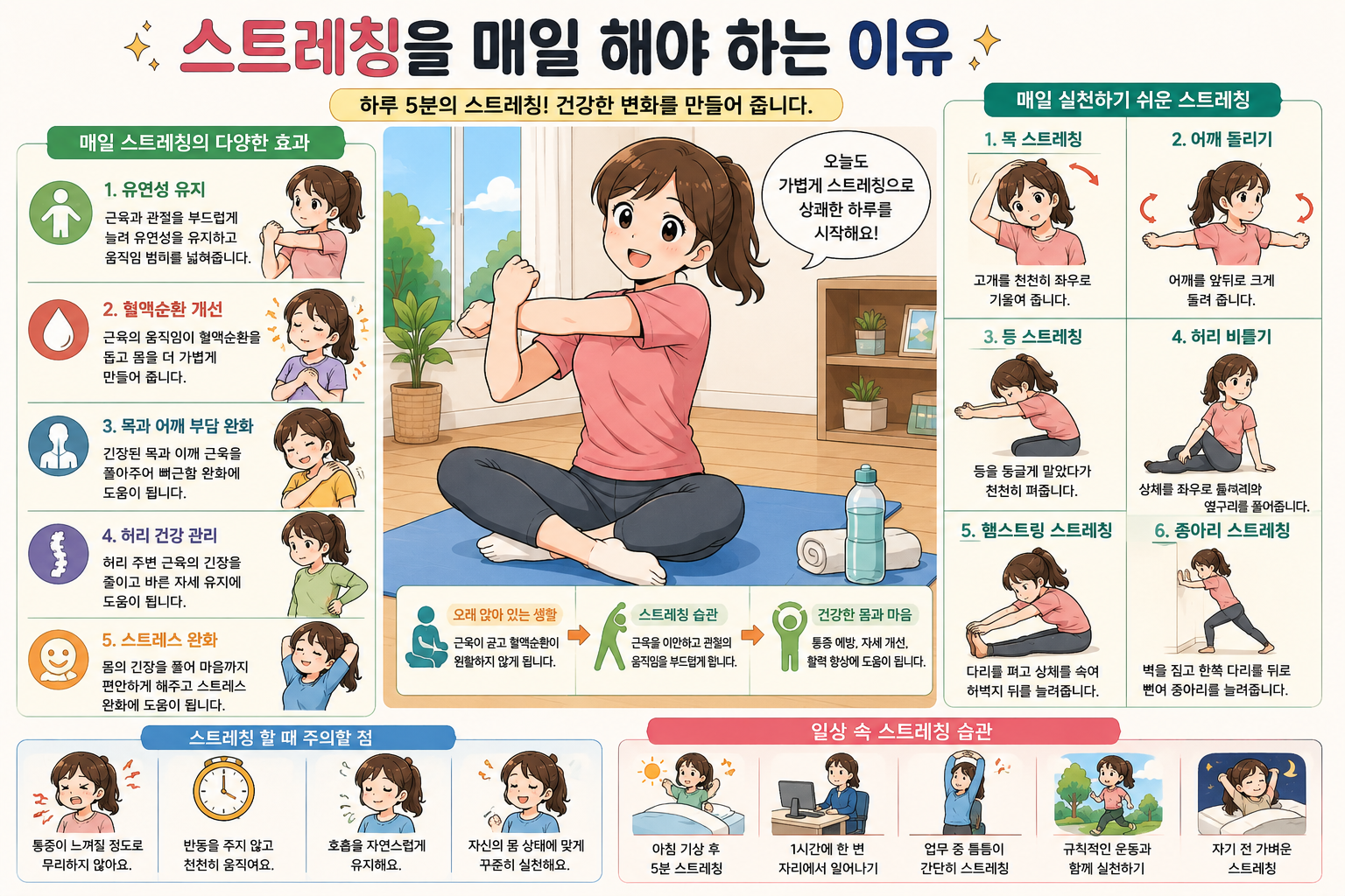 스트레칭을 매일 해야 하는 이유, 몸이 보내는 신호를 놓치지 마세요