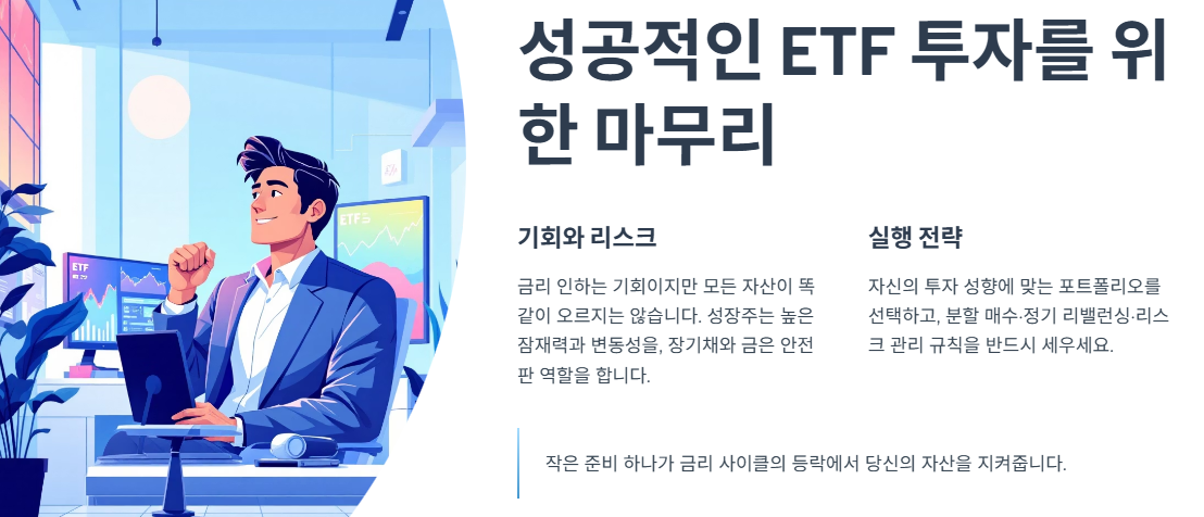성공적인 ETF 투자를 위한 마무리