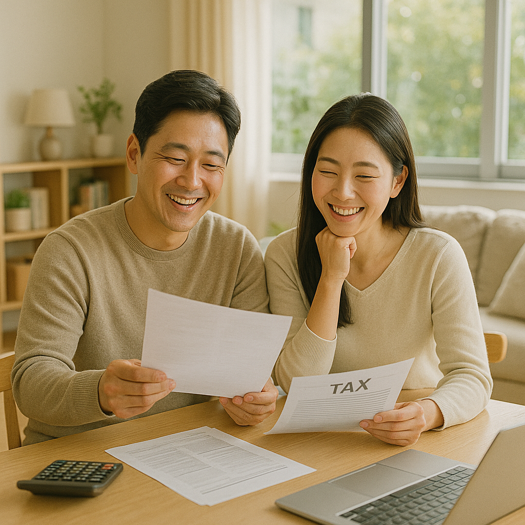 중산층의 세금 제도가 개편됨. 관련사진